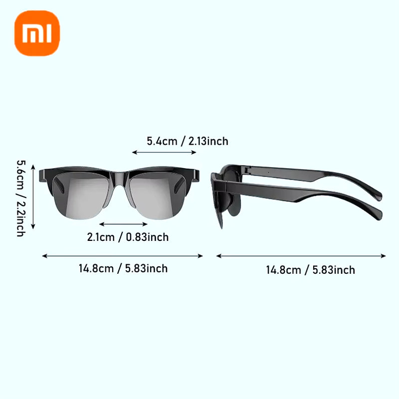 Xiaomi Smart Sunglasses Glasses Bluetooth Call Outdoor Sports Headphones HIFI Blue Light Waterproof Anti-Uv for Men and Women